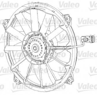 Вентилятор двигуна Valeo 696091
