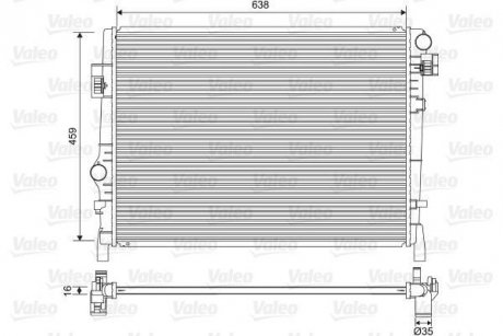 Теплообменник Valeo 701553