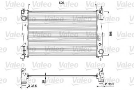 Теплообменник Valeo 701717