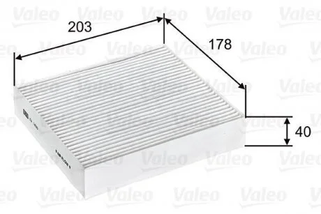 Фільтр повітря (салону) Valeo 715603