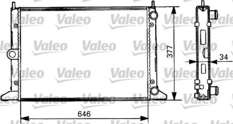 Радіатор Valeo 731386 (фото 1)