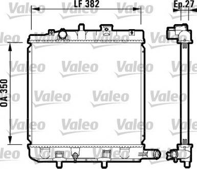 Радиатор Valeo 732726 (фото 1)