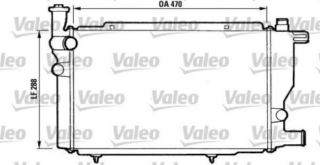 Радиатор, охлаждение двигателя Valeo 810892 (фото 1)