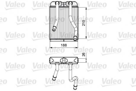 Nagrzewnica VAG Valeo 811532