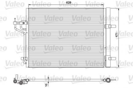 CHгODNICA KLIM Valeo 814390