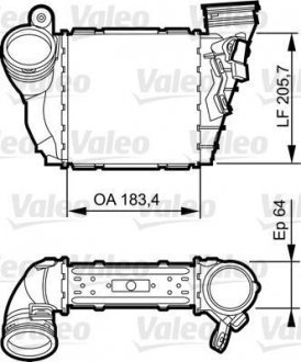 Інтеркулер Valeo 817557 (фото 1)