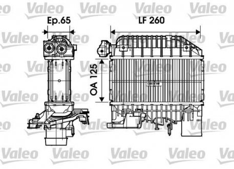 Інтеркулер Valeo 817698