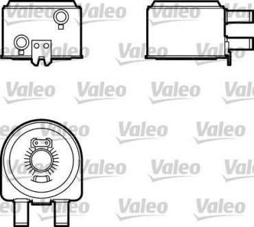 Радиатор смазки Valeo 817704