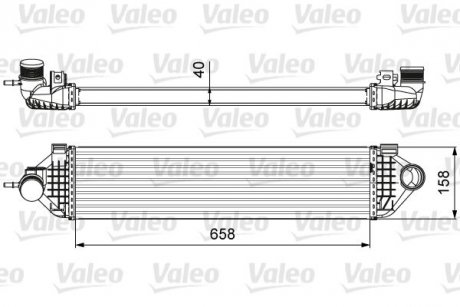 Intercooler.. Valeo 818600 (фото 1)