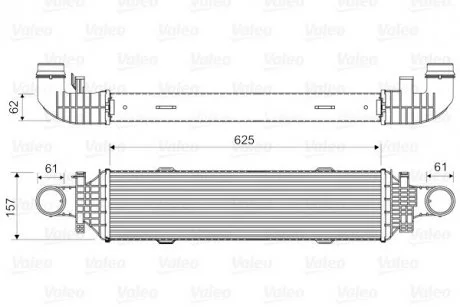 Радіатор Valeo 818631