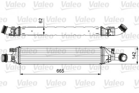 Intercooler.. Valeo 818643 (фото 1)