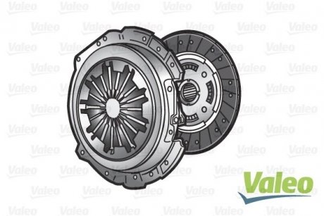 Комплект сцепления (диск и корзина) Valeo 826743 (фото 1)
