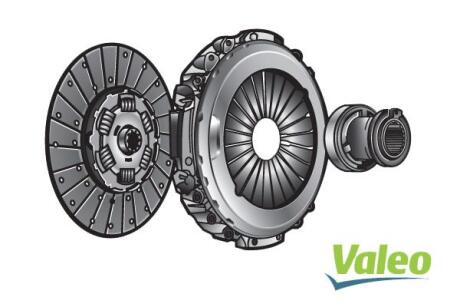 Комплект зчеплення (430мм) DAF XF 106 10.8D/12.9D 10.12- Valeo 827543
