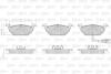 Тормозные колодки VW P. CADDY 1,2-2,0 04- Valeo 872974 (фото 1)