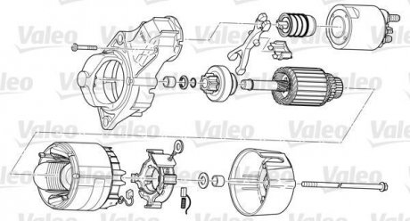 Стартер Valeo D7E52 (фото 1)