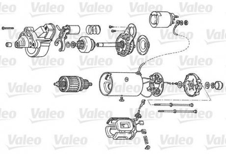 Стартер Valeo D7R26 (фото 1)