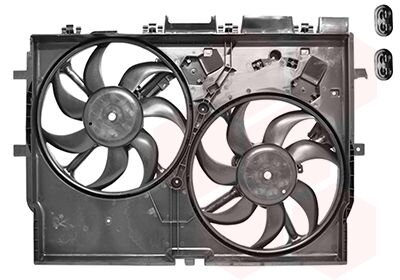 Фото 1 - вентилятор, система охолодження двигуна Van Wezel 1651749 Вентилятор, система охолодження двигуна Van Wezel 1651749 (фото 1)