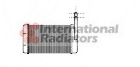 Радиатор печки Van Wezel 18006132 (фото 1)