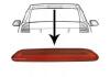 Додатковий стоп-сигнал SKODA OCTAVIA  04 > 08 (Van Wezel) 7622929