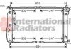 Радіатор охолодження CHEVROLET AVEO (T250, T255) (05-) 1.4 i 16V (вир-во Van Wezel) 81002067