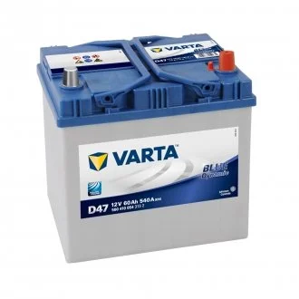Акумулятор 60Ah-12v BD(D47) (232х173х225),R,EN540 Азія VARTA 560.410.054