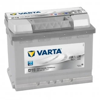 Акумулятор 63Ah-12v SD (D15) (242x175x190), R, EN610 VARTA 563 400 061