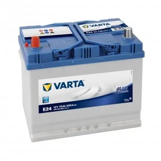 Акумулятор 70Ah-12v BD(E24) (261х175х220),L,EN630 Азія VARTA 570.413.063