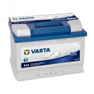 Акумулятор 74Ah-12v BD(E12) (278x175x190),L,EN680 !КАТ. -10% VARTA 574 013 068