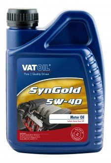 Моторна олія SynGold 5W-40 синтетична 1 л VATOIL 50010