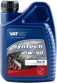 Моторна олія SynTech 10W-40 напівсинтетична 1 л VATOIL 50028