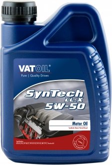 Моторна олія SynTech LL-X 5W-50 синтетична 1 л VATOIL 50397