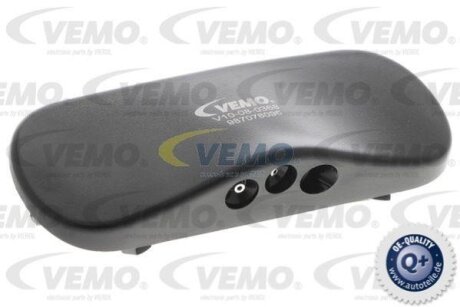 Форсунка омивача скла передн Лів (із підігрівом) VW MULTIVAN T5, MULTIVAN T6, TRANSPORTER T5, TRANSPORTER T6, TRANSPORTER T6 / CARAVELLE T6 09.09-12.19 VEMO V10080368 (фото 1)