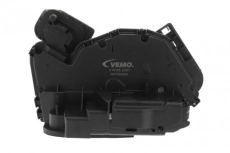 Замок двері задн Прав AUDI A1, Q3, SEAT ARONA, ATECA, IBIZA V, TOLEDO IV, SKODA KAROQ, KODIAQ I, OCTAVIA III, SUPERB III, VW ARTEON, CRAFTER, GOLF ALLTRACK VII, GOLF VII 07.12- VEMO V10852281