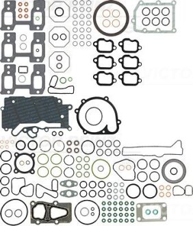 Повний комплект прокладок двигуна FENDT 712 VARIO, 714 VARIO, 716 VARIO, 718 VARIO, 720 VARIO, 722 VARIO, 724 VARIO, 819 VARIO, 822 VARIO, 824 VARIO, 826 VARIO, 828 VARIO DEUTZ FAHR 6155 VICTOR REINZ 013956302