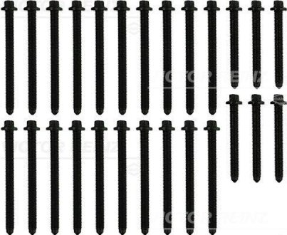 Набір болтів ГБЦ (20шт) DEUTZ TCD 2012 L06 4V DCR, FENDT 307 C FARMER, 308 C FARMER, 309 C FARMER, 309 VARIO, 310 VARIO, 311 VARIO, 312 VARIO, 313 VARIO, 411 VARIO, 412 VARIO, 413 VARIO, 414 VARIO VICTOR REINZ 141066901