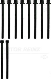 Комплект болтів з головкою системи TORX з чорного металу VICTOR REINZ 14-10882-02