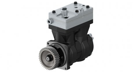 Компресор, кількість циліндрів: 2 (новий, із шестернею) Wabco 9125100030