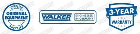 Вихлопна труба передн (довжина:465мм) TOYOTA COROLLA 1.4/1.6 08.99-01.02 WALKER 10734