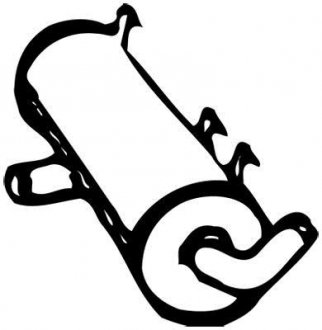 Глушник системи випуску (середній) WALKER 13630