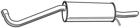 Глушник вихлопних газів (кінцевий) WALKER 23366