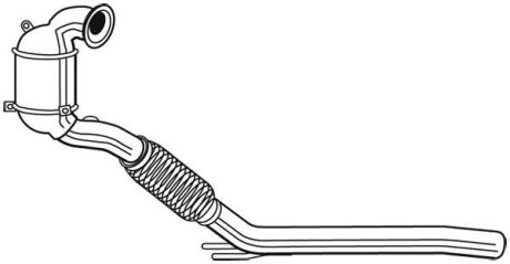 Каталізатор EURO 6 AUDI A3, SEAT LEON, LEON SC, LEON ST, LEON ST/KOMBI, SKODA KAROQ, OCTAVIA III, VW GOLF SPORTSVAN VII, GOLF VII 1.4 04.12- WALKER 28569