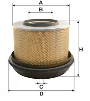 Фото 1 - фильтр воздушный WIX FILTERS 42480E Фильтр воздушный WIX FILTERS 42480E (фото 1)