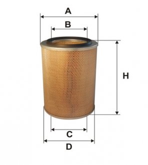 Фильтр воздушный /AM400/1 (WIX-Filtron) WIX FILTERS 93345E