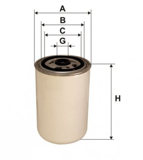 Фільтр палива WIX FILTERS 95046E