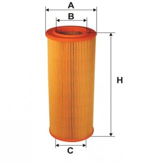 Фильтр воздушный SAAB 9000 (выр-во Wix-Filtron) AR366/ WIX FILTERS WA6601