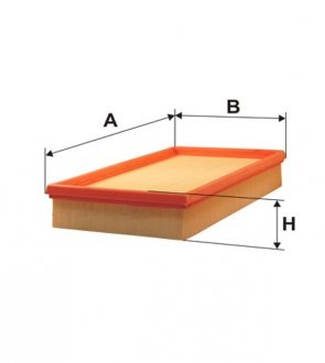 Фільтр повітря WIX FILTERS WA6618
