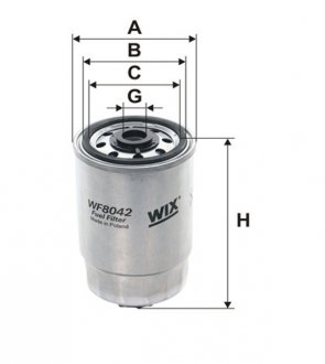 Фільтр палива WIX FILTERS WF8042 (фото 1)