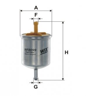 Фильтр топливный (PP 903) WIX FILTERS WF8099