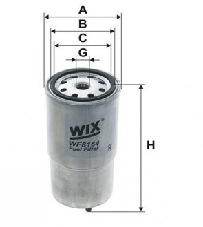 Топливный фильтр WIX FILTERS WF8164