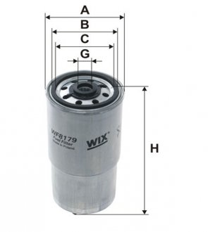 Фильтр топливный WIX FILTERS WF8179 (фото 1)